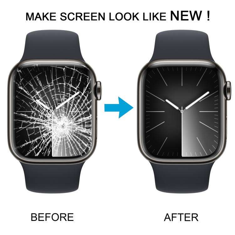 For Apple Watch Series 9 41mm Front Screen Outer Glass Lens with OCA