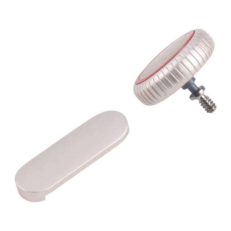 For Apple Watch Series 9 41mm / 45mm LTE Version Watch Crown Nut / Power Button Set (Starlight)