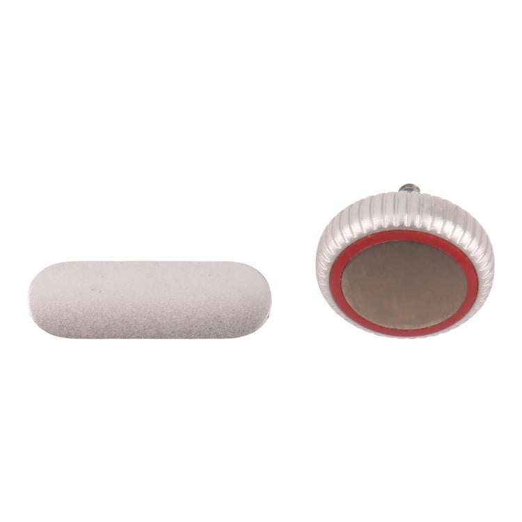 For Apple Watch Series 9 41mm / 45mm LTE Version Watch Crown Nut / Power Button Set (Starlight)