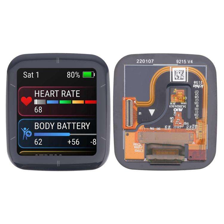 For Garmin Venu SQ 2 Music Original LCD Screen with Digitizer Full Assembly