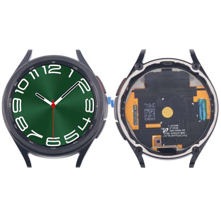 For Samsung Galaxy Watch6 Classic 47mm SM-R960/R965 Original LCD Screen Digitizer Full Assembly w...