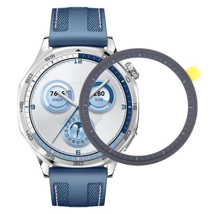 For Huawei Watch GT 5 46mm Front Screen Outer Glass Lens (Black)