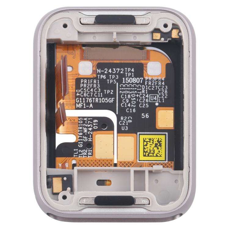 For Xiaomi Smart Band 9 Pro Original LCD Screen Digitizer Full Assembly With Frame (Silver)