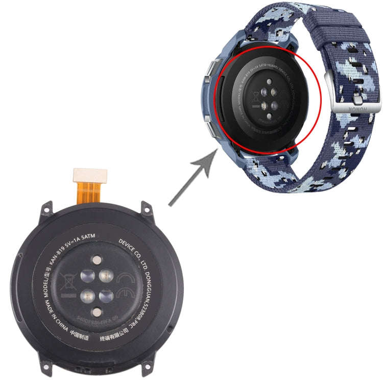 For Honor Watch GS Pro Original Back Cover Full Assembly With Battery
