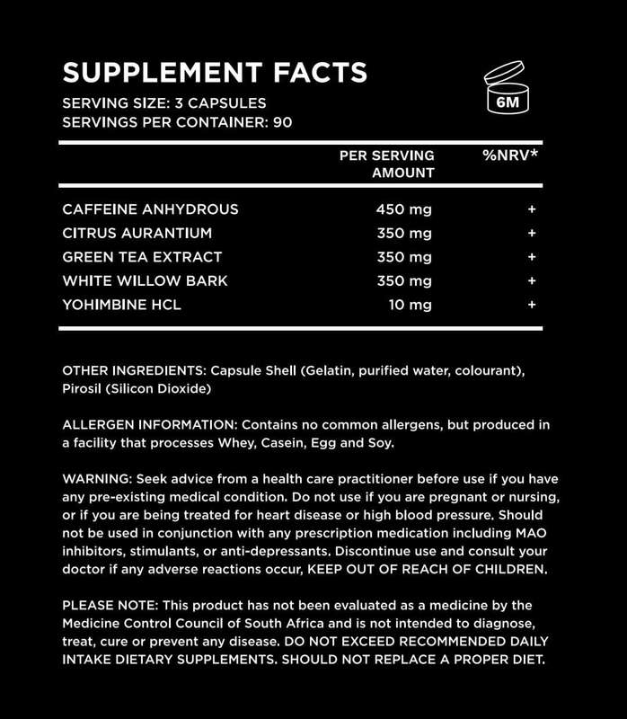 TYSON LABS Nightmare Fat Burner (90 Caps)