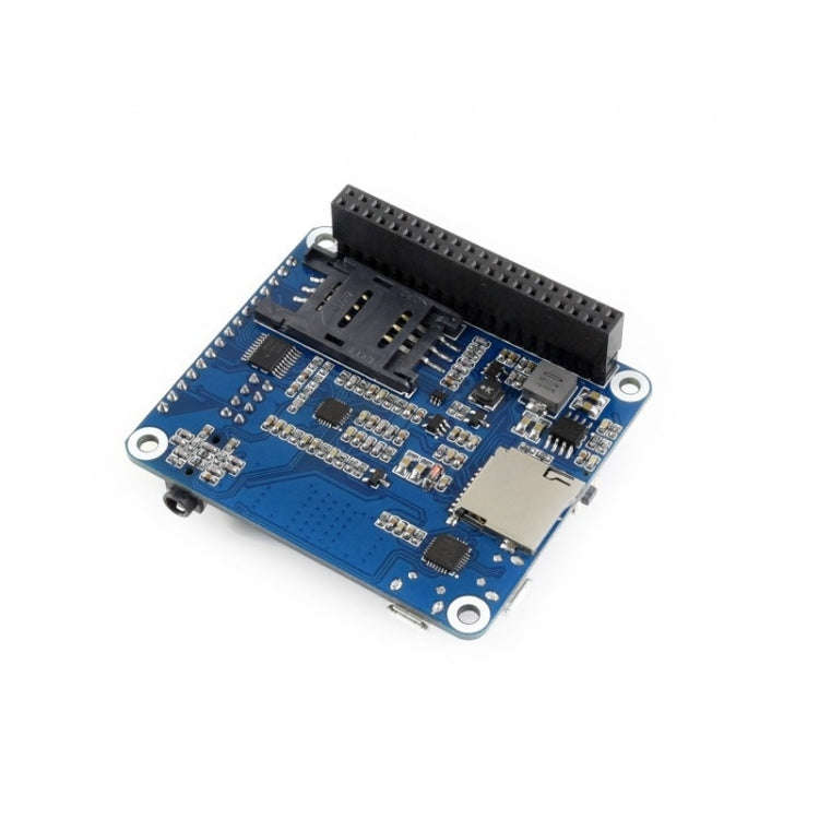 Waveshare 4G / 3G / 2G / GSM / GPRS / GNSS HAT for Raspberry Pi, LTE CAT4, for Southeast Asia, We...