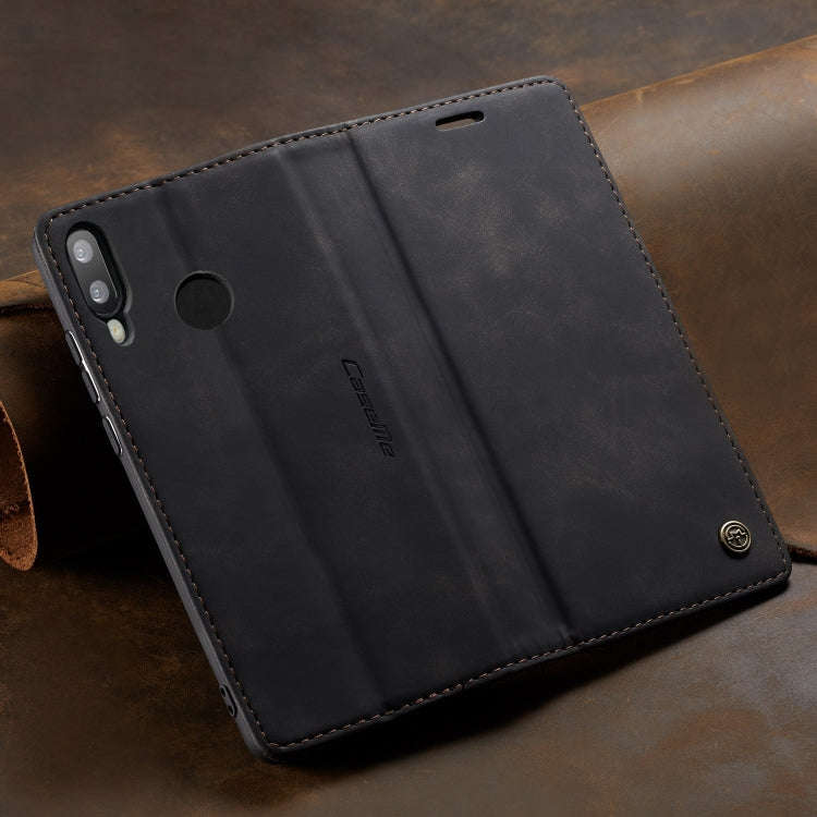 CaseMe Multifunctional Retro Frosted Horizontal Flip Leather Case for Huawei P Smart 2019 /  Hono...