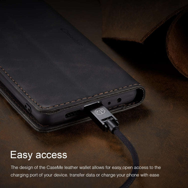 CaseMe Multifunctional Retro Frosted Horizontal Flip Leather Case for Huawei P Smart 2019 /  Hono...
