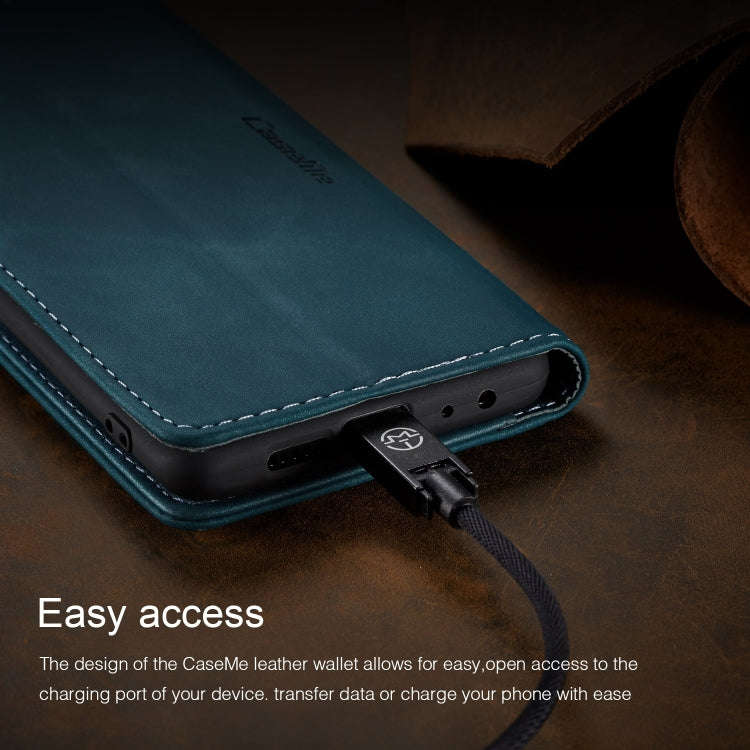 CaseMe Multifunctional Retro Frosted Horizontal Flip Leather Case for Huawei P Smart 2019 /  Hono...