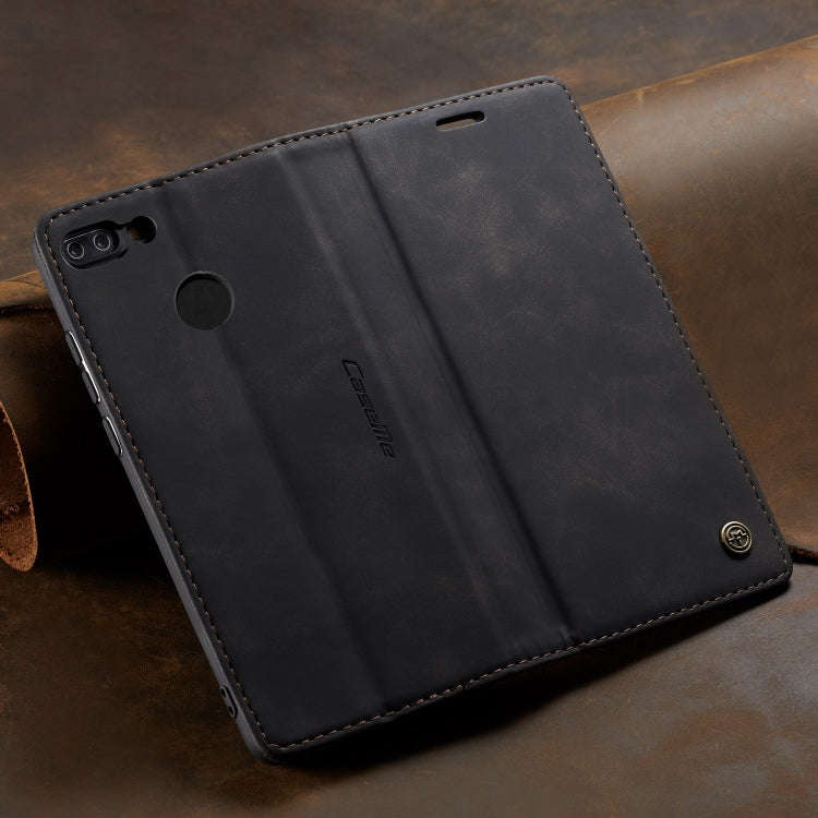 CaseMe Multifunctional Retro Frosted Horizontal Flip Leather Case for Huawei P Smart / Enjoy 7S /...