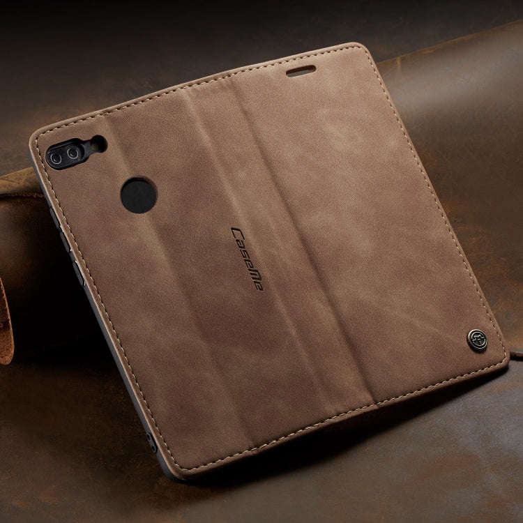 CaseMe Multifunctional Retro Frosted Horizontal Flip Leather Case for Huawei P Smart / Enjoy 7S /...