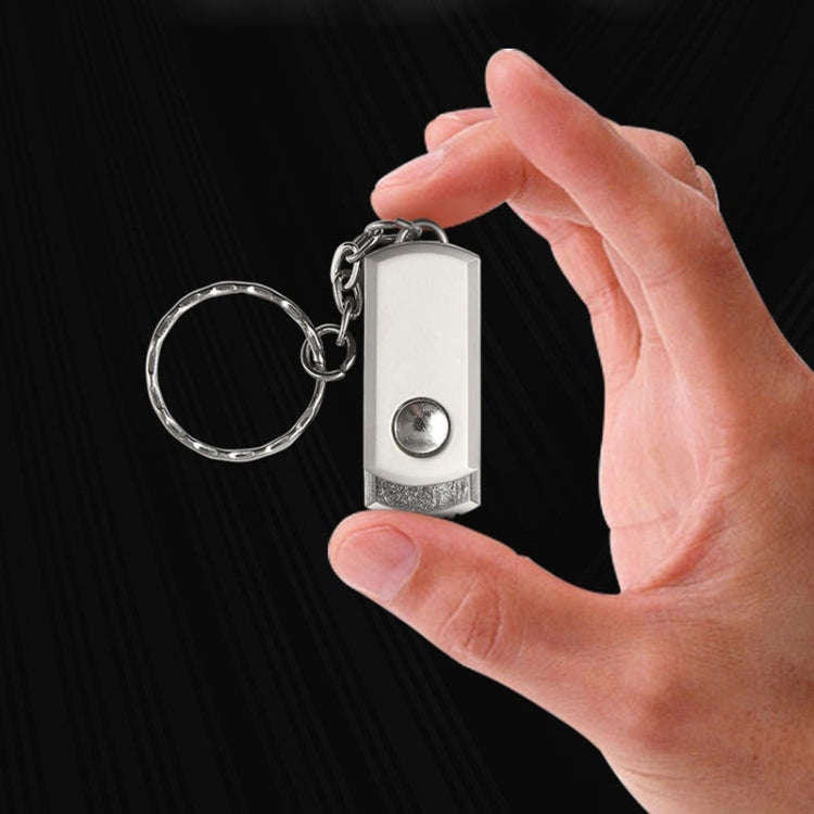 MicroDrive 64GB USB 2.0 Creative Personality Metal U Disk with Keychain (Silver)