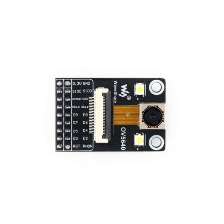 Waveshare OV5640 Camera Module Board (C), 5 Megapixel (2592x1944), Auto Focusing with Onboard Fla...