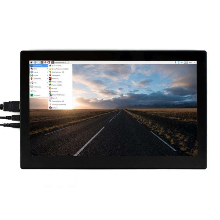 Waveshare 13.3 inch IPS 1920x1080 Capacitive Touch Screen LCD with Toughened Glass Cover, Support...