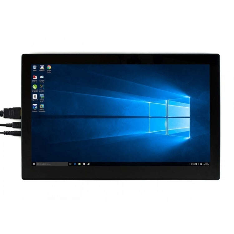 Waveshare 13.3 inch IPS 1920x1080 Capacitive Touch Screen LCD with Toughened Glass Cover, Support...