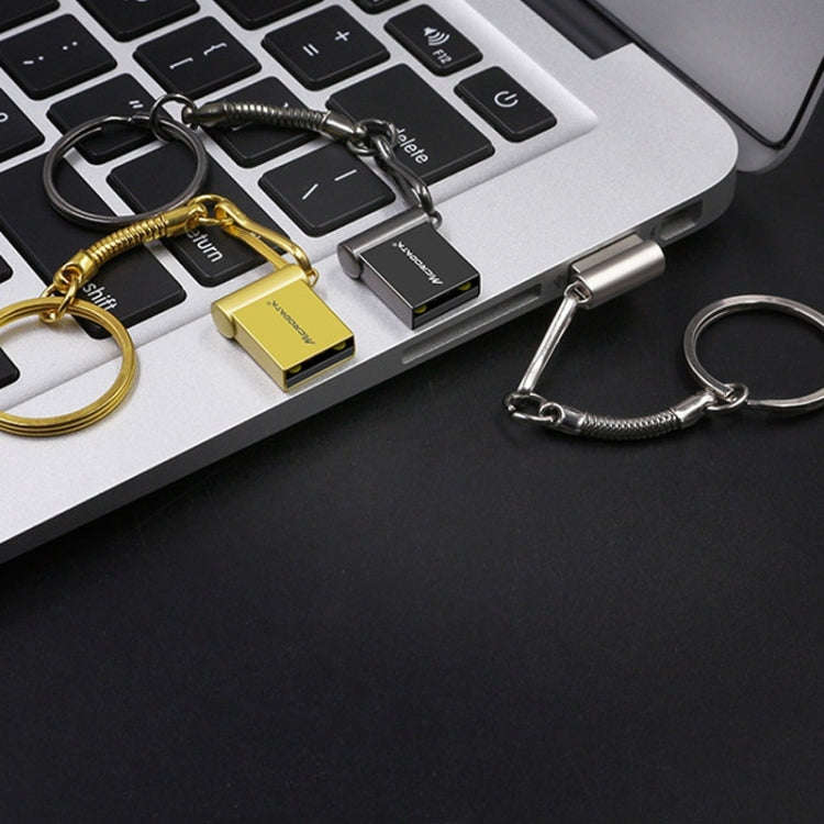 MiCRODATA 8GB USB 2.0 Computer and Car Two-use Mini U Disk (Black)