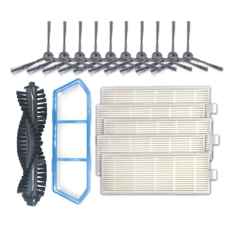 XI230 5 Pairs K614 Side Brushes + I205 Initial Effect Filter + 5 PCS I207 Filters + I203 Main Bru...