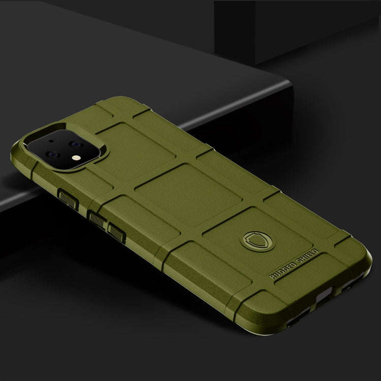 Shockproof Protector Cover Full Coverage Silicone Case for Google Pixel 4 XL (Green)