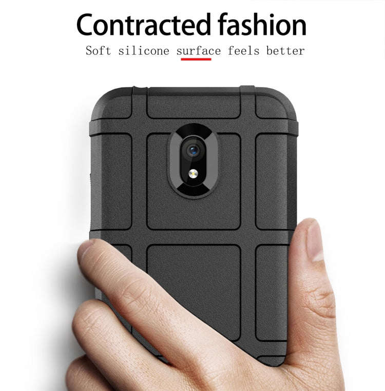 Shockproof Protector Cover Full Coverage Silicone Case for Nokia 2.2 (Black)