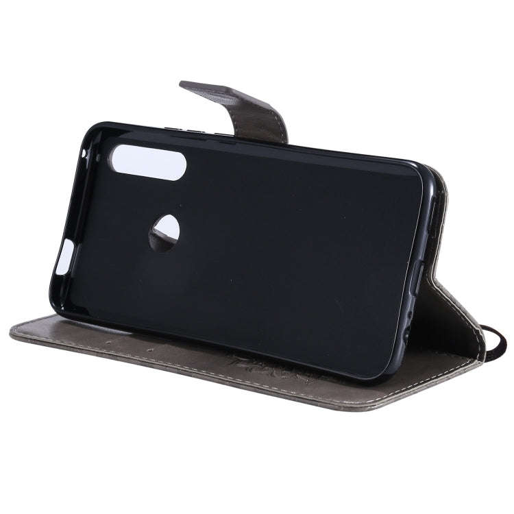 Pressed Printing Sunflower Pattern Horizontal Flip PU Leather Case for Huawei P Smart Z / Y9 Prim...