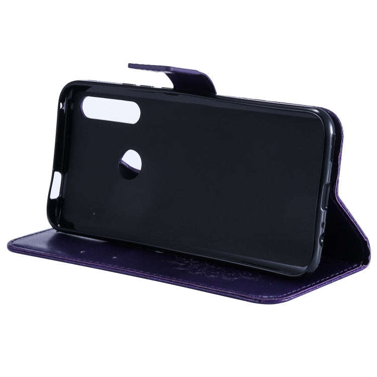 Pressed Printing Sunflower Pattern Horizontal Flip PU Leather Case for Huawei P Smart Z / Y9 Prim...