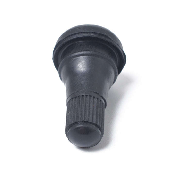 Snap-in Short Black Rubber Valve Stem (TR412) with Valve Core Wrench for Tubeless 0.453 Inch 11.5...