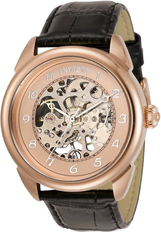 Authentic INVICTA Specialty Rose Gold Mechanical Mens Watch