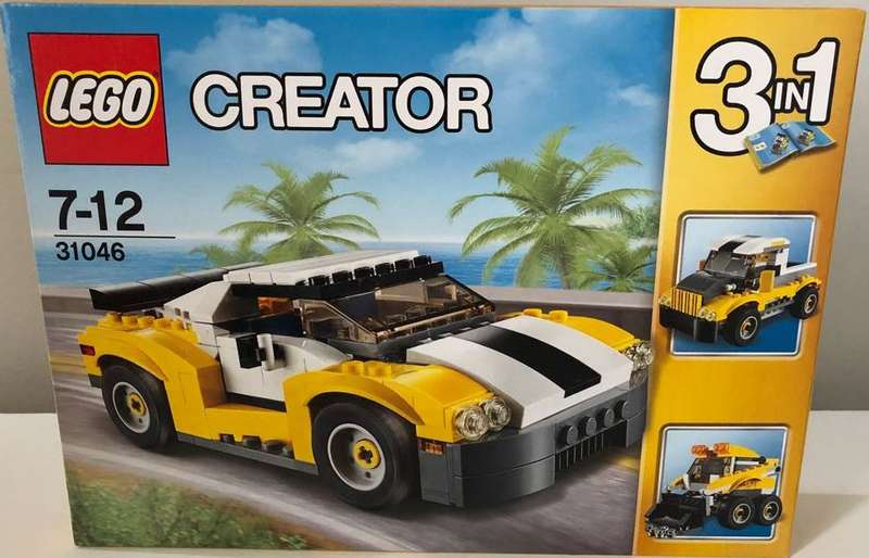 LEGO Fast Car 31046 Building Kit (222 Pieces)