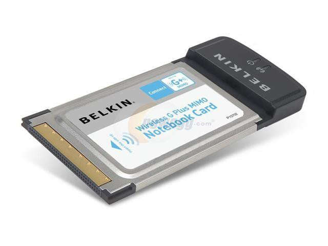 Belkin G+ MIMO Notebook Wireless card
