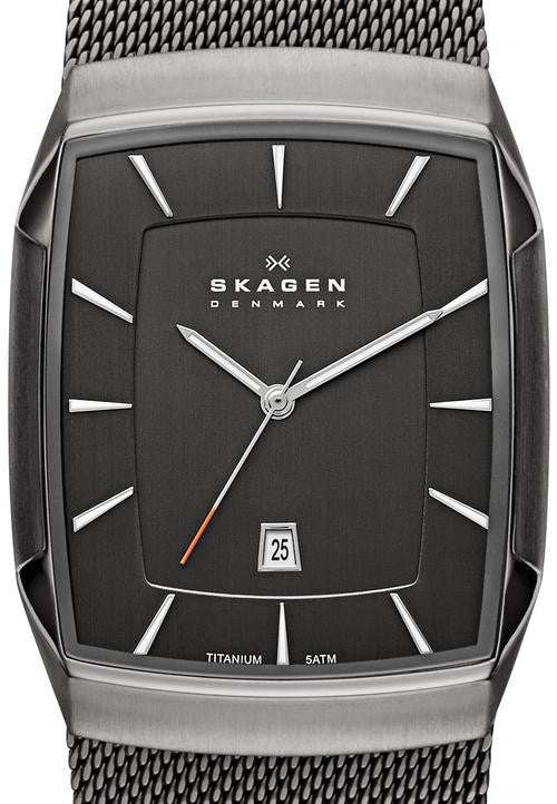 Authentic SKAGEN Denmark Titanium Mens Watch