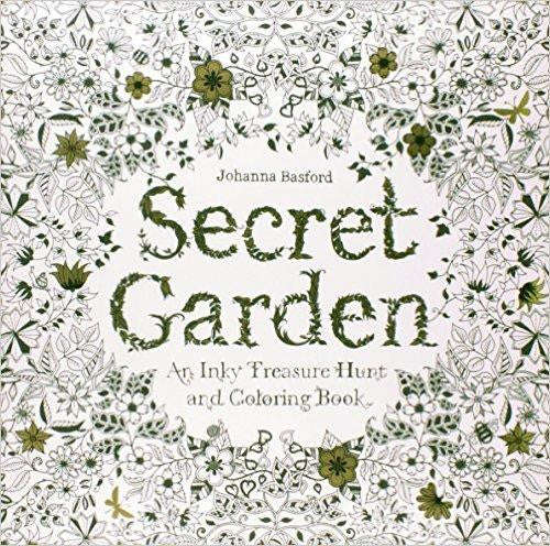 Secret Garden: An Inky Treasure Hunt And Colouring Book - Johanna Basford
