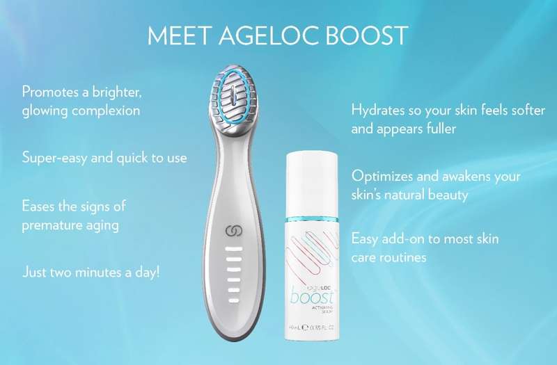 NU SKIN Ageloc Boost Device + Serum