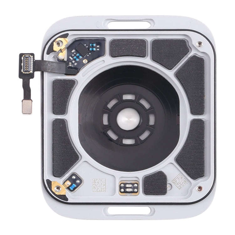 For Apple Watch SE 2022 44mm LTE Edition Rear Housing Glass Cover with Cable (Silver)