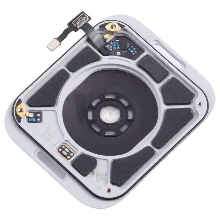 For Apple Watch SE 2022 44mm LTE Edition Rear Housing Glass Cover with Cable (Silver)