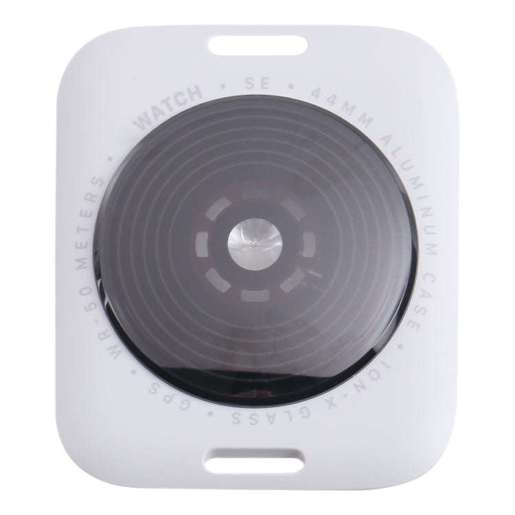 For Apple Watch SE 2022 44mm GPS Edition Rear Housing Glass Cover (Silver)