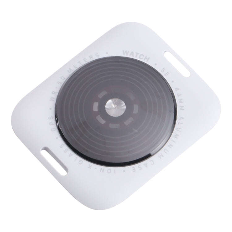 For Apple Watch SE 2022 44mm GPS Edition Rear Housing Glass Cover (Silver)