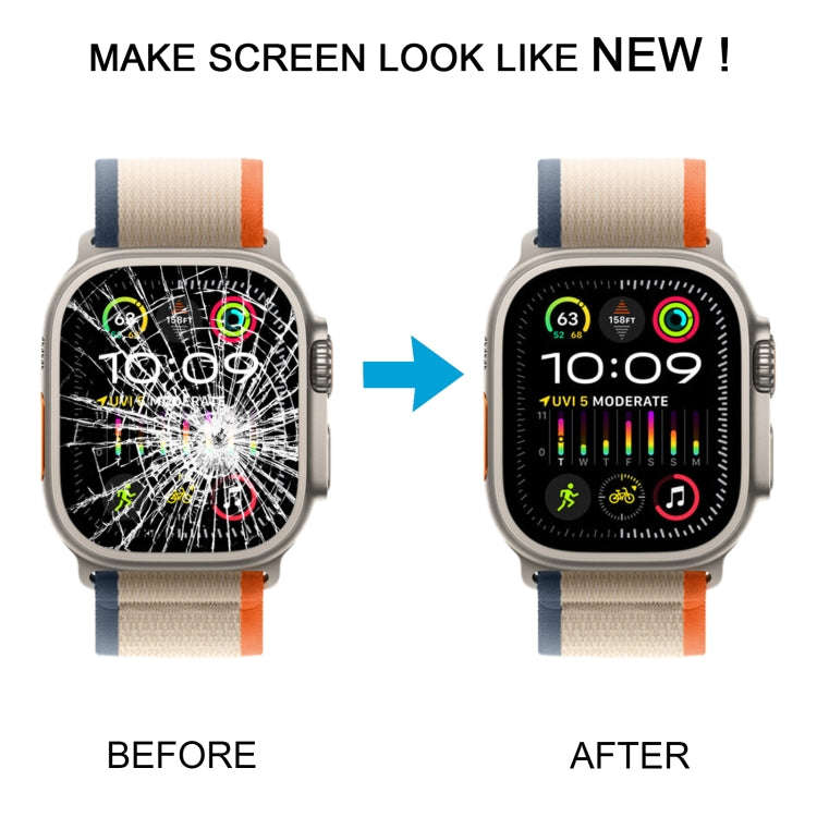 For Apple Watch Ultra 2 A2986 A2987 Original LCD Screen Digitizer Full Assembly with Frame
