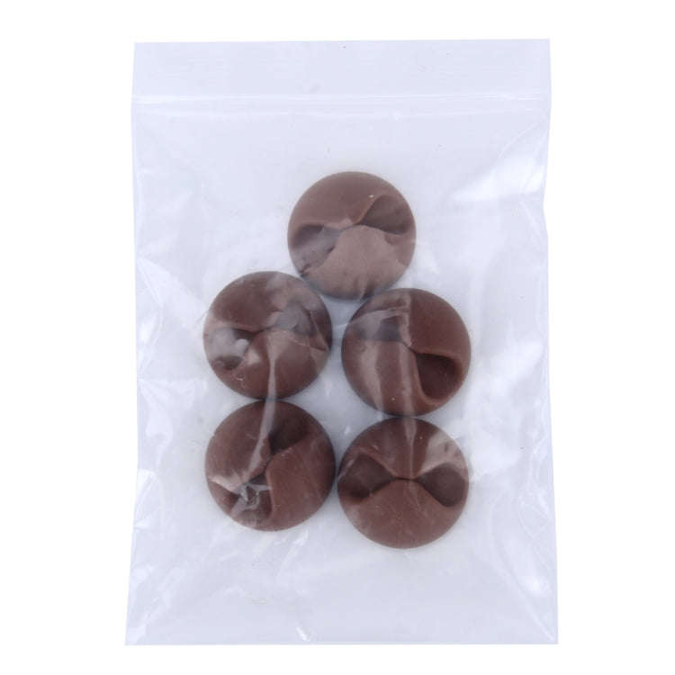 5pcs Single Cable Clips, Cable Management System and Cord Organizer Solution, Random Color Delivery