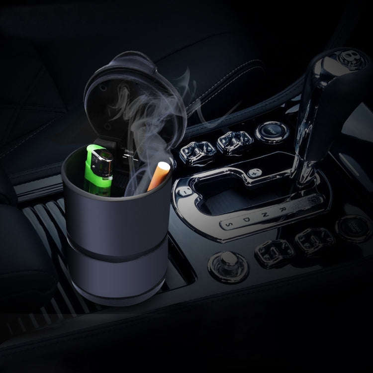 KANEED Universal Detachable Car Cigarette Ashtray for Most Car Cup Holder(Black)