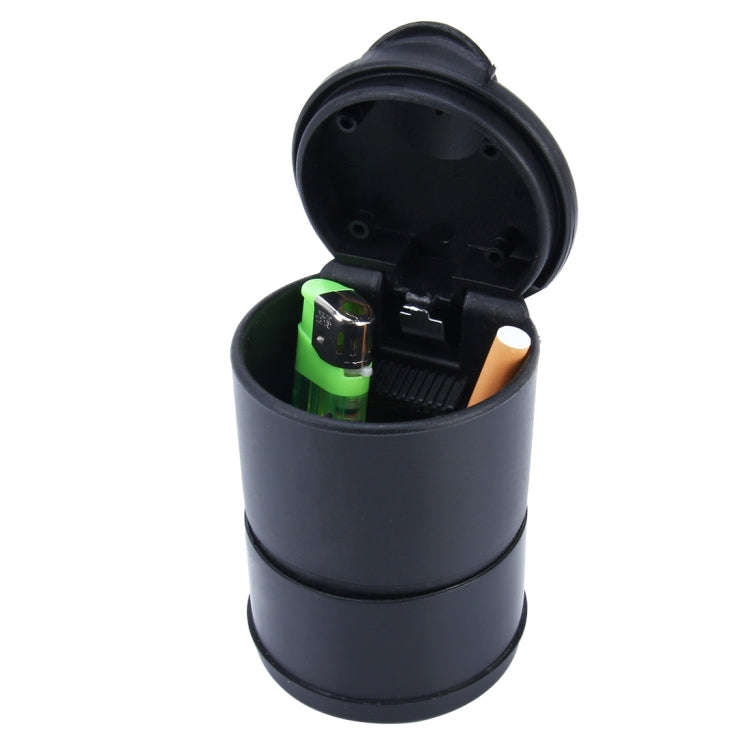 KANEED Universal Detachable Car Cigarette Ashtray for Most Car Cup Holder(Black)