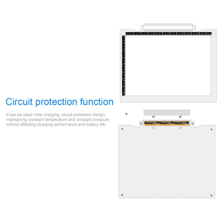 A4-19 6.5W Three Level of Brightness Dimmable A4 LED Drawing Sketchpad Light Pad with USB Cable (...