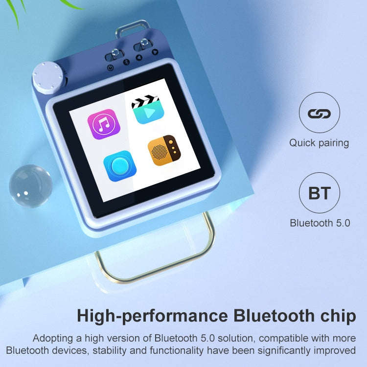 mahdi M188 8GB Bluetooth MP3 Music Video Player (Green)