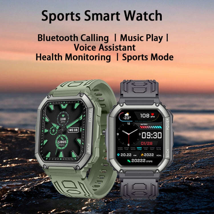 KR06 Waterproof Pedometer Sport Smart Watch, Support Heart Rate / Blood Pressure Monitoring / BT ...