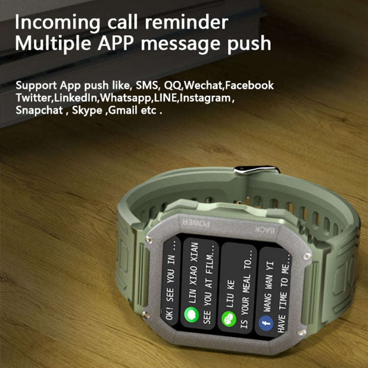 KR06 Waterproof Pedometer Sport Smart Watch, Support Heart Rate / Blood Pressure Monitoring / BT ...