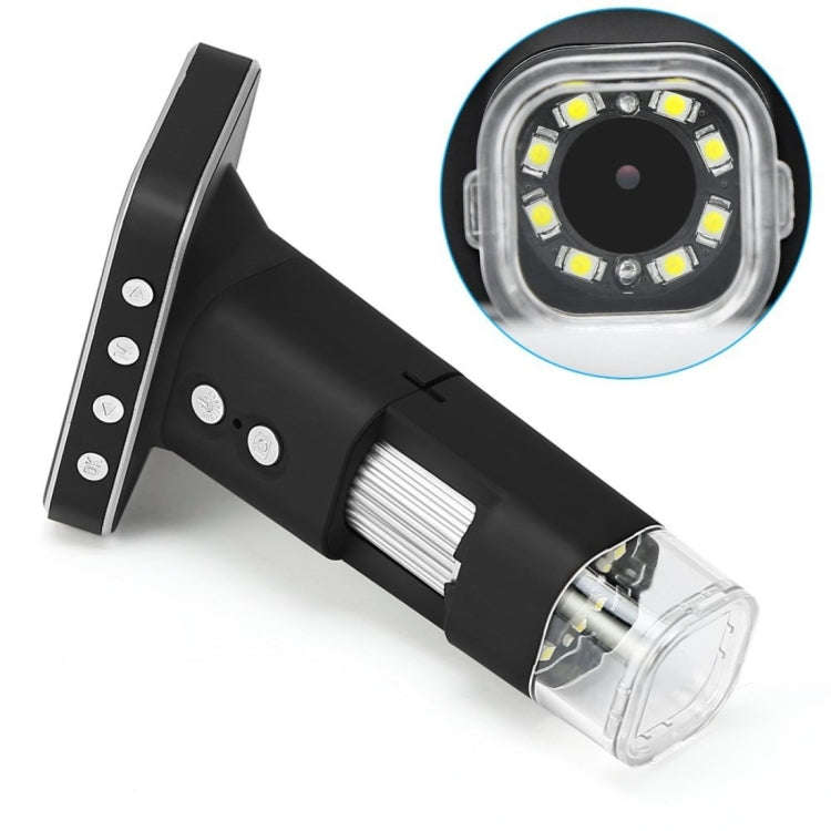 500X Zoom Magnifier 3MP Image Sensor USB Digital Microscope with 2.5 inch Screen & 8 LED & Profes...