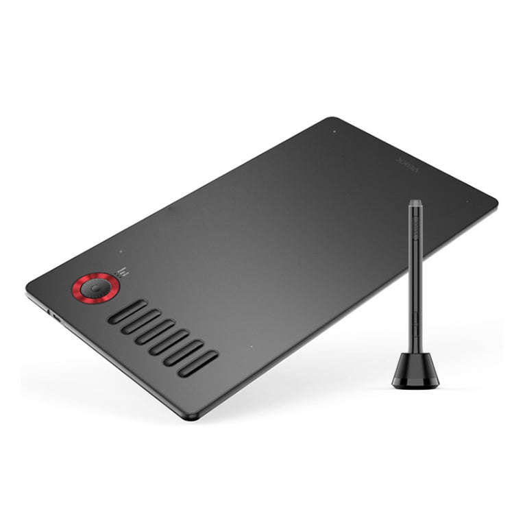 VEIKK A15PRO 10x6 inch 5080 LPI Type-C Interface Smart Touch Electronic Graphic Tablet (Red)