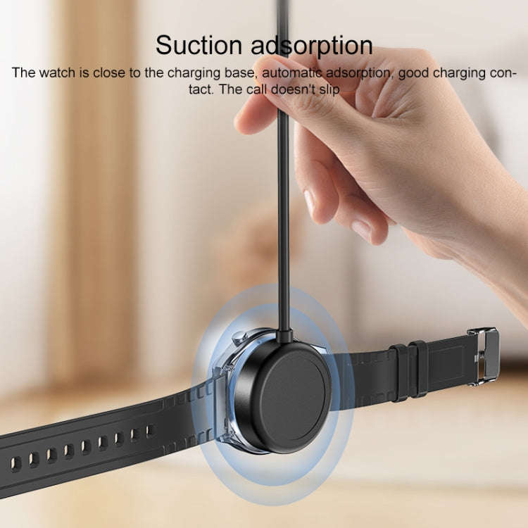 For Samsung Watch Yesido CA161 USB Magnetic Charger, Cable Length: 1m (Black)