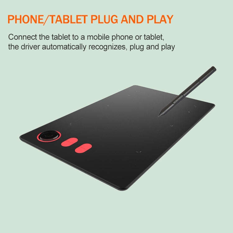 10Moons G20 Digital Tablet Capable of Connecting with Mobile Phone and Tablet Computer with 8192 ...