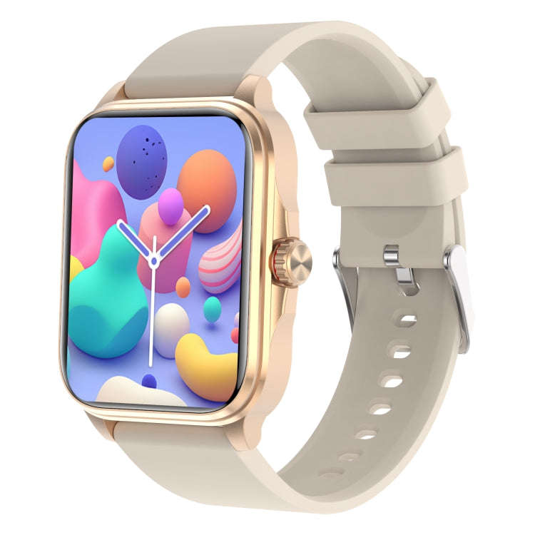 T90 1.91 inch IPS Screen IP67 Waterproof Smart Watch, Support Bluetooth Call (Beige)