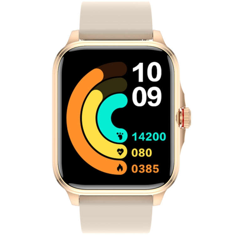 T90 1.91 inch IPS Screen IP67 Waterproof Smart Watch, Support Bluetooth Call (Beige)